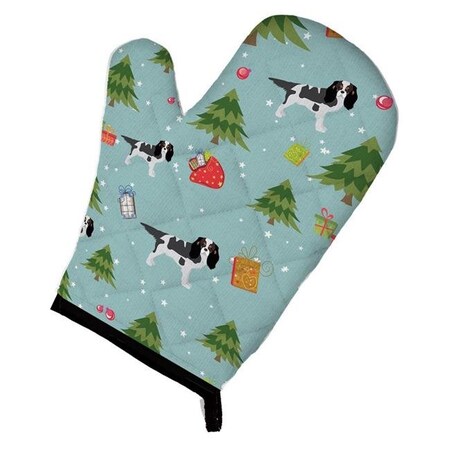Carolines Treasures Carolines Treasures BB4920OVMT Christmas Cavalier King Charles Spaniel Tricolor Oven Mitt BB4920OVMT
